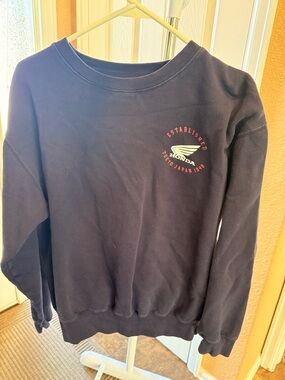 Honda Navy Crewneck Sweatshirt